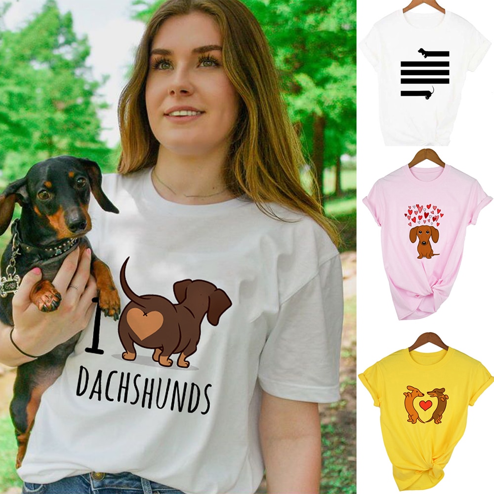 I Love Dachshunds   ׷ Ƽ, ϶ ..